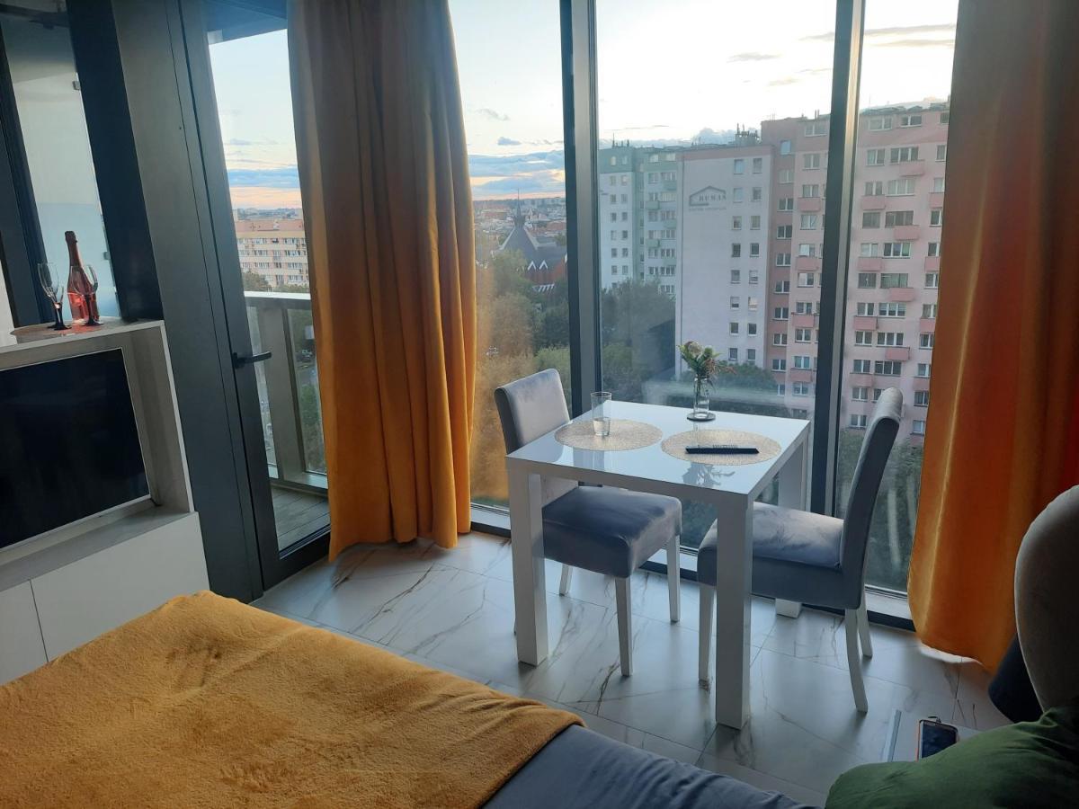 Hanza Tower Sunny Apartment Szczecin Exteriör bild