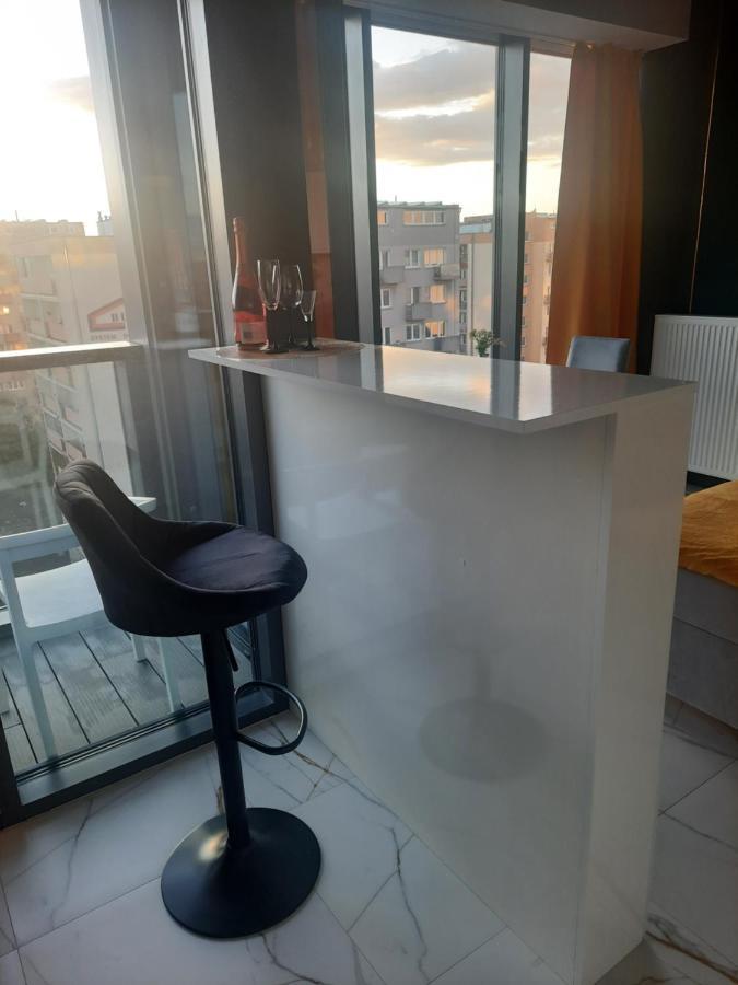 Hanza Tower Sunny Apartment Szczecin Exteriör bild