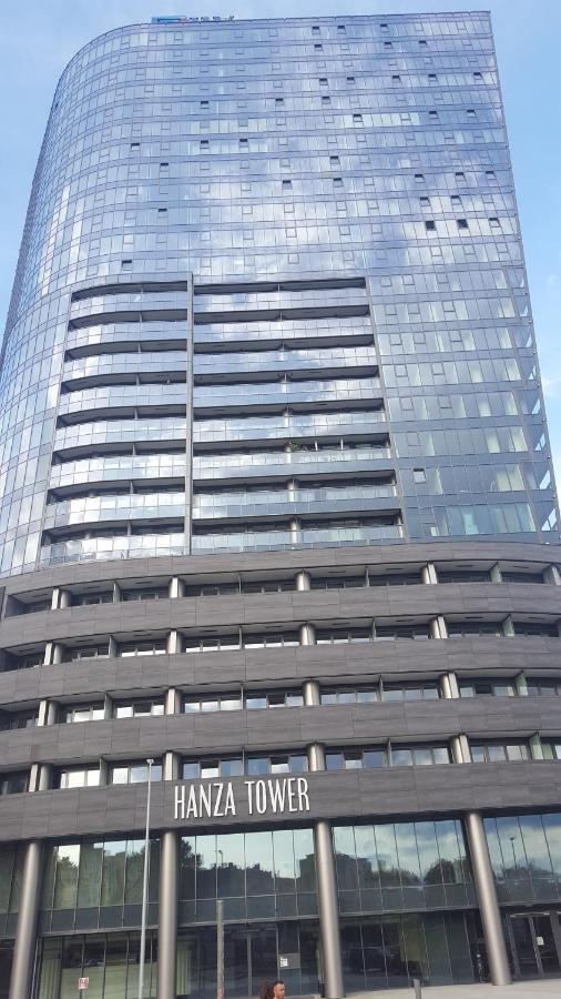 Hanza Tower Sunny Apartment Szczecin Exteriör bild